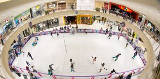 Então é Natal… Pista de patinação já é sensação no ParkShopping