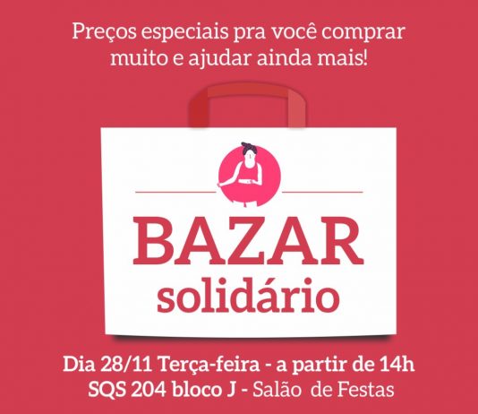 Augusta Lobo promove bazar solidário