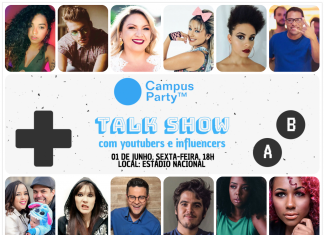 Talk Show com influencers e youtubers de Brasília na Campus Party
