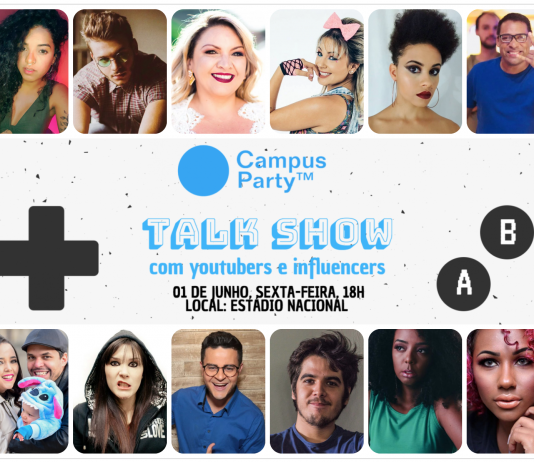 Talk Show com influencers e youtubers de Brasília na Campus Party