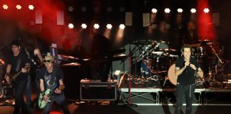 Idélli Brasília confraterniza em show da banda Capital Inicial