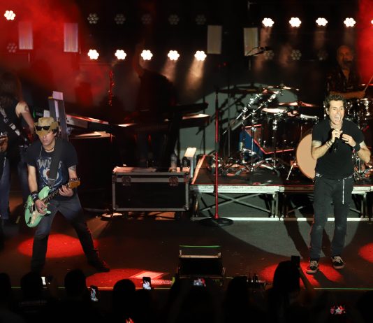 Idélli Brasília confraterniza em show da banda Capital Inicial