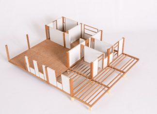 Mostra reúne maquetes de 11 residências de Zanine