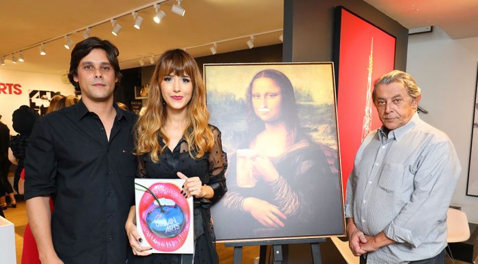 Priscila Botelho recebe convidados na Urban Arts