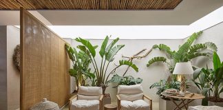 Madeira de reflorestamento é alma sustentável de espaço