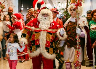 Papai Noel chega ao DF Plaza Shopping neste domingo