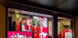 CLX apresenta vitrine interativa de natal da Magrella