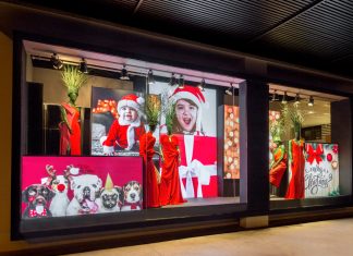 CLX apresenta vitrine interativa de natal da Magrella