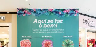 JK Shopping incentiva a solidariedade com o Tapume do Bem