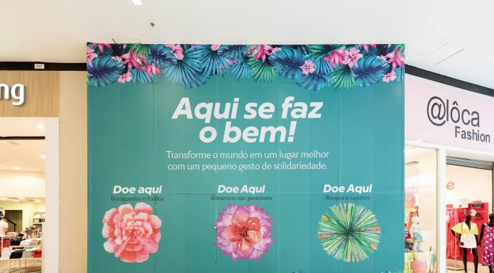 JK Shopping incentiva a solidariedade com o Tapume do Bem