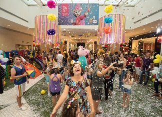Ressaquinha de Carnaval agita Taguatinga Shopping