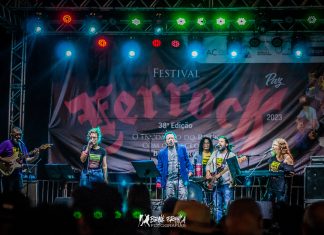 O Ferrock celebra o sucesso de público e arrecada mais de 3 toneladas de alimentos