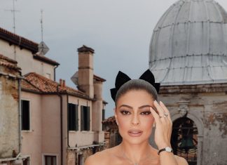 Juliana Paes encanta no Festival de Veneza com joias Cartier