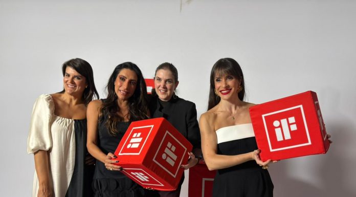 Mariana Amaral celebra em Berlim múltiplos prêmios no iF Design Award 2026