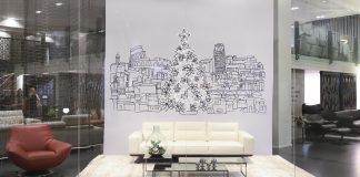 Natuzzi apresenta sua primeira vitrine especial de Natal