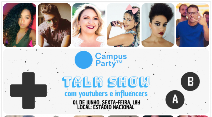 Talk Show com influencers e youtubers de Brasília na Campus Party