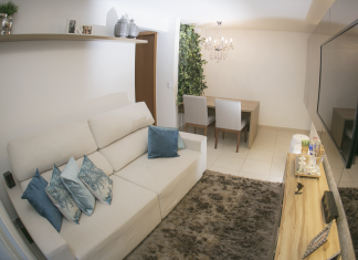 Aconchego e elegância para ambientes menores