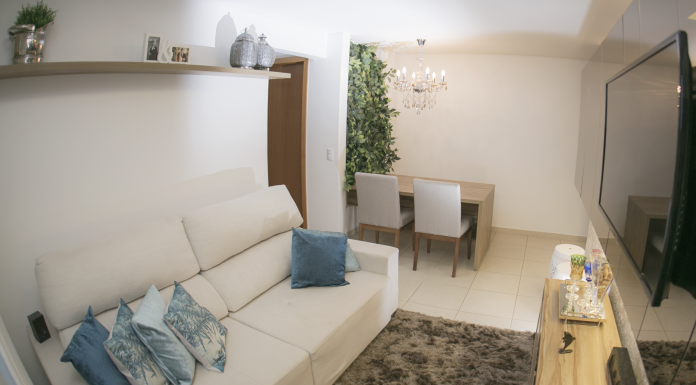 Aconchego e elegância para ambientes menores