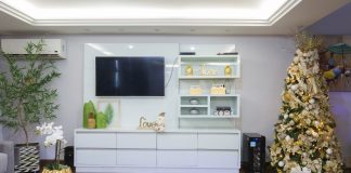 Eliene Lucindo impressiona com decoração natalina contemporânea