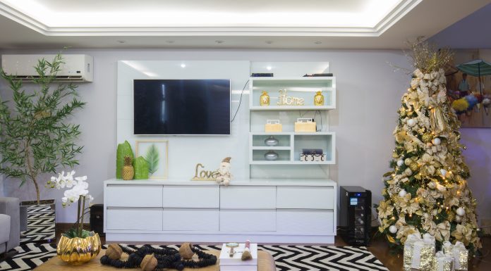 Eliene Lucindo impressiona com decoração natalina contemporânea