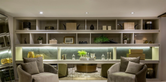 Paredes revestidas de estilo e naturalidade