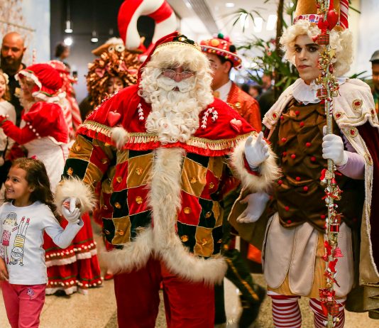 Papai Noel chega ao DF Plaza Shopping neste domingo