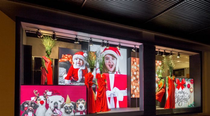 CLX apresenta vitrine interativa de natal da Magrella