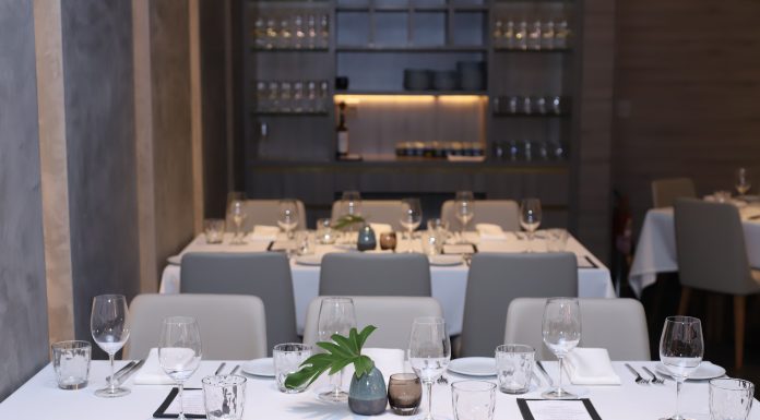 Restaurante Così Brasília utiliza tecido anti-coronavírus para toalhas de mesa