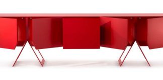 Vermelho em movimento: Jayme Bernardo apresenta o Buffet 2V