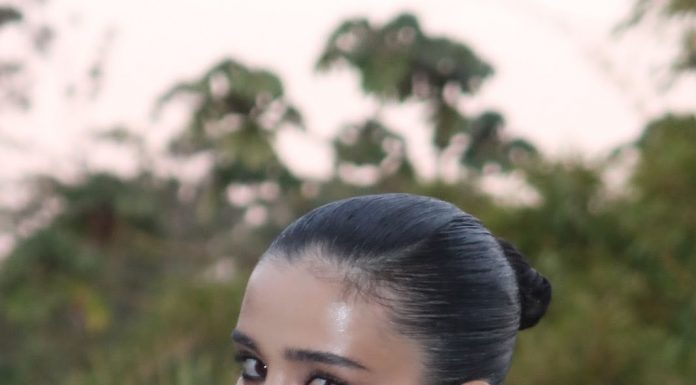 Com Gucci, Livia Nunes participa de evento beneficente