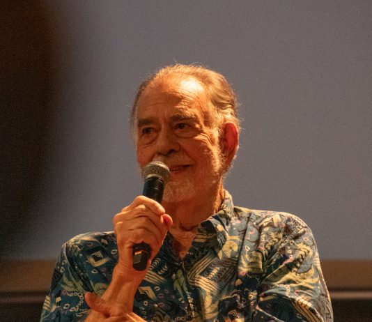 Coppola compartilha segredos de ‘Megalópolis’ em coletiva no Brasil