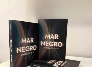 Romance Mar Negro marca a estreia de Vinicius Gericó na literatura